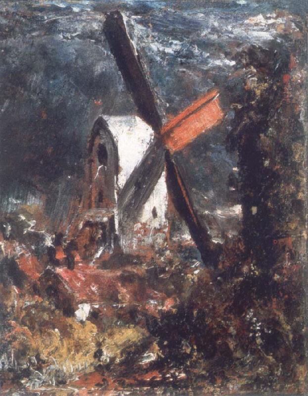John Constable A windmill near Brighton Germany oil painting art